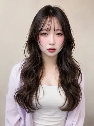 ロング 優李 ゆうり‪のヘアスタイル