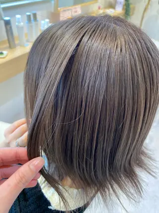 ミディアム カラー soil ミヤタケのヘアスタイル