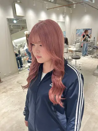 ロング カラー 篠原 若奈のヘアスタイル