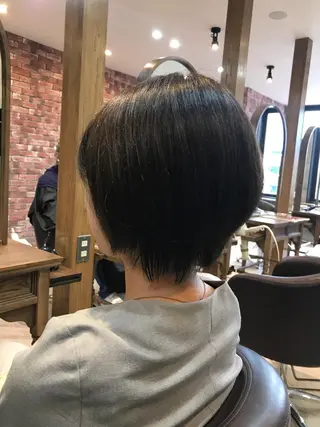 ショート カラー 重政 和樹のヘアスタイル