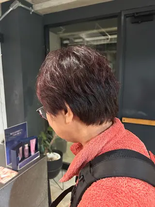 ショート twig 山田 永嶋芽衣のヘアスタイル