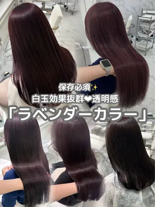 カラー ParveMix/ ワンホン/こころのヘアスタイル