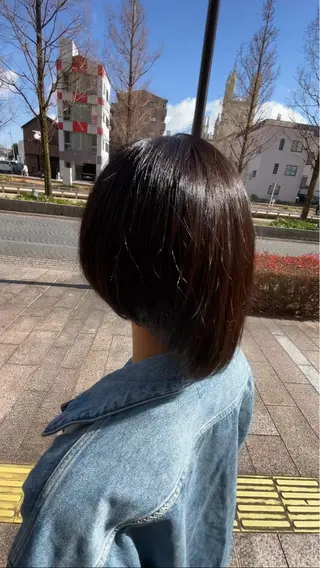 カラー ALIVE 河合優吾のヘアスタイル