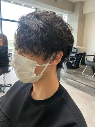 パーマ メンズ 似合う髪型見つけます AYAKAのヘアスタイル