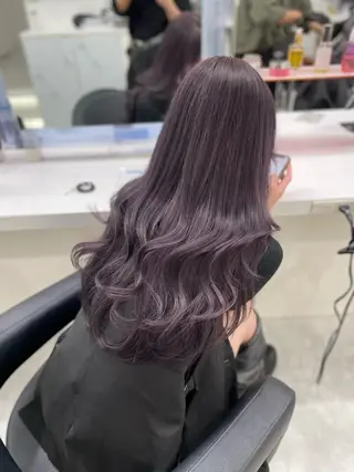 ロング 🥀ブリーチありなし /中韓mixうた🥀のヘアスタイル