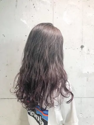ミディアム カラー パーマ ヘアアレンジ キッズ ネイル マツエク・マツパ 当日予約⭕️ Rene’のヘアスタイル