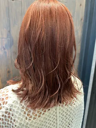 ミディアム 工藤 希のヘアスタイル