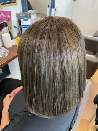 ミディアム garland TESHIMAのヘアスタイル