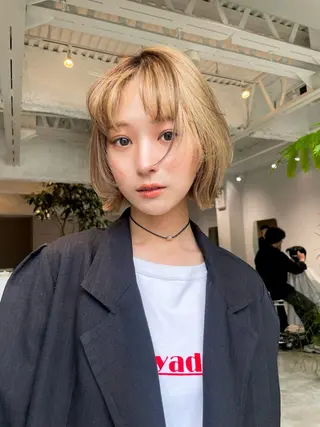 ショート 中村 玲音のヘアスタイル