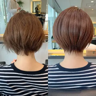 ショート 襟足でお悩みの方✂︎ くびれ職人ハシモトのヘアスタイル