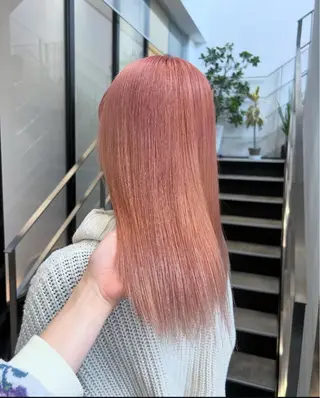 セミロング カラー ヘアアレンジ キッズ stylist 🌸 kana.のヘアスタイル