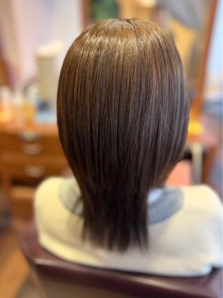 カラー ヤマダ トモナ 🍒🫧‪のヘアスタイル