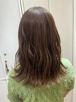ミディアム カラー 🌈透明感カラー🌈 🌟吉田祐介🌟のヘアスタイル