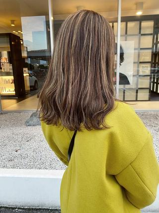 ロング 横地 凌のヘアスタイル