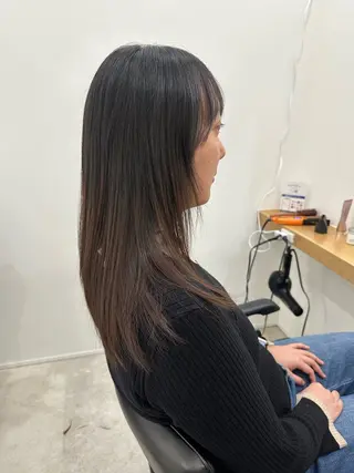 セミロング レイヤー/ヘアセット 💐nao.のヘアスタイル