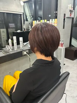 ショート カラー Endearing 🌟銀座のヘアスタイル