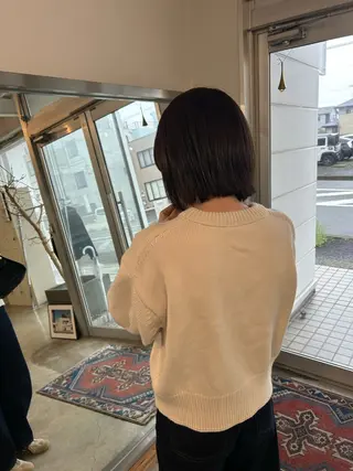 ショート カラー 豊橋/ストレート 暖色系/さらのヘアスタイル