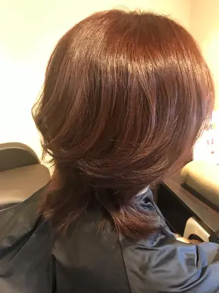 ミディアム カラー Ray hair 春日部のヘアスタイル