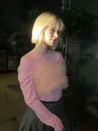 かがやしづ ⭐️カラーモデルのヘアスタイル