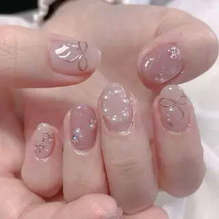 ネイル Camellia 長さだし& デザインのネイルデザイン