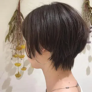 ショート 店長福島成美/髪質 改善縮毛矯正/カラーのヘアスタイル
