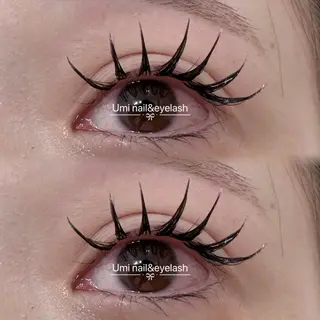 マツエク・マツパ 池袋Umi nail eyelash ゆみのマツエク・マツパデザイン