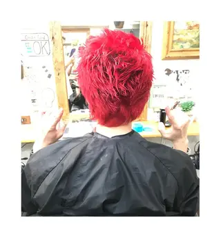 メンズ カラーモデル募集ෆ SAEのヘアスタイル