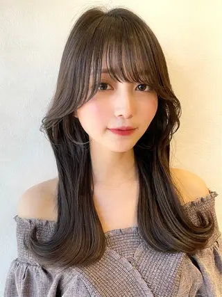 ミディアム カラー 【博多髪質改善】 吉村　清志のヘアスタイル