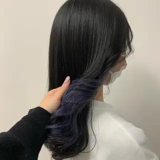 ロング カラー 村山 美空のヘアスタイル