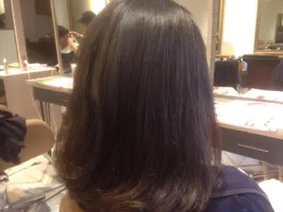 ショート ミディアム セミロング ロング カラー ヘアアレンジ 【体験】韓国 メイク&ヘア天神のヘアスタイル