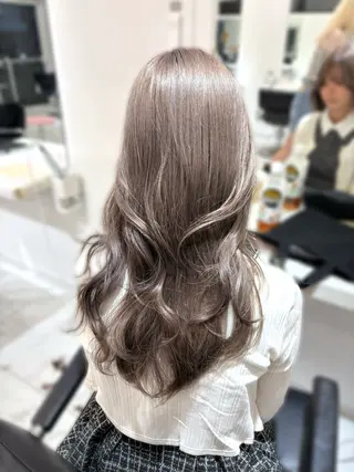 ロング カラー haruka /韓国レイヤーのヘアスタイル
