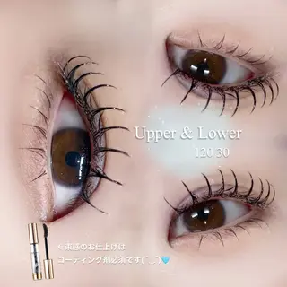 マツエク・マツパ アンドヘルシー/束感 ayaka ☽⋆*のマツエク・マツパデザイン