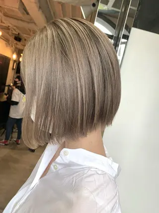ショート カラー ヘアアレンジ レイヤーカット/艶髪 🎀笠原 優花🎀のヘアスタイル