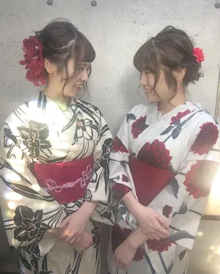 ヘアアレンジ 江原 彩華のヘアスタイル