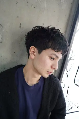 パーマ メンズ 再現性No.1ヘア ごーた立川のヘアスタイル