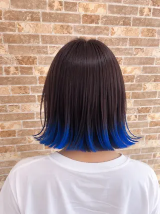 カラー 有村 実佑のヘアスタイル