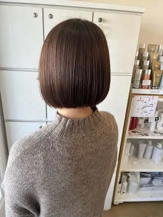 ミディアム カラー ejinbara /　Satsukiのヘアスタイル