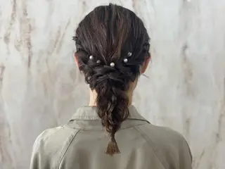 ヘアアレンジ 艶髪🇰🇷髪質改善 🎀ikuno🎀のヘアスタイル