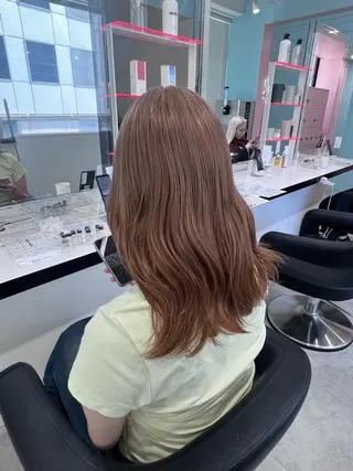 カラー ミルクティー・透明感 🏹REN🏹のヘアスタイル