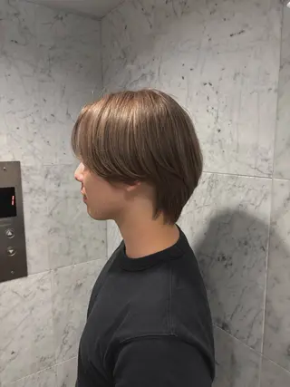 カラー メンズ hachiyama rinaのヘアスタイル