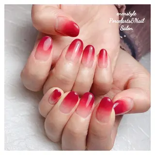 ミディアム ネイル 🐾enen style 🐾のネイルデザイン