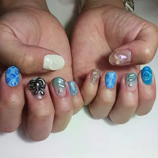 ネイル 平尾駅前/持込み専門 /owlnailのネイルデザイン