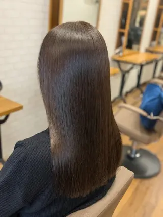 ロング 根岸 進のヘアスタイル