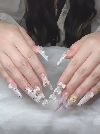 ネイル Lee Nails チップ長さだし専門店のネイルデザイン