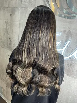 ロング カラー パーマ ヘアアレンジ メンズ キッズ ネイル マツエク・マツパ 北千住10分 肥高　壮汰のヘアスタイル