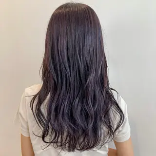 ロング カラー 尾籠 美幸 (オゴモリ ミユキ)のヘアスタイル