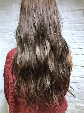 ロング カラー 小松 郁斗のヘアスタイル