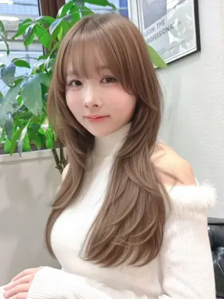 ロング nanami/韓国 /appri南浦和のヘアスタイル