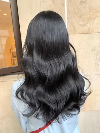 セミロング 韓国系レイヤー特化 hiroのヘアスタイル