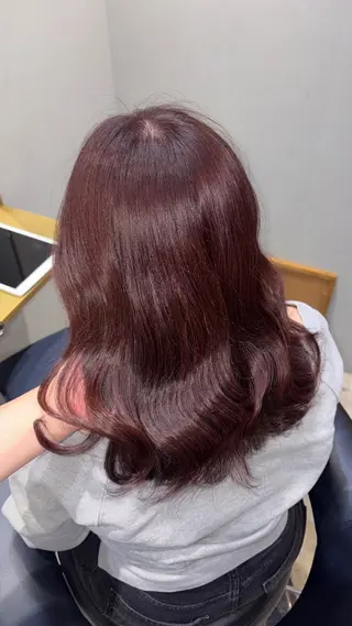 ロング カラー nanako/表参道 /透明感カラーのヘアスタイル